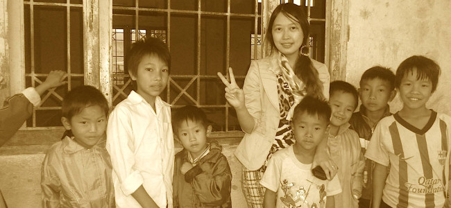 Một ngày lời thầm hứa về ước mơ nuôi dưỡng những ước mơ thành hiện thực - Mình sẽ lại rong ruổi trên những nẻo đường xa và thả sức hò reo cùng các em 🙂