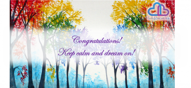 Happy to support more dreams become true with Living Dream
