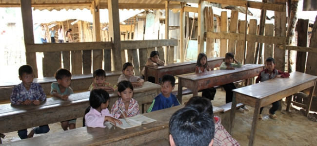 Tôi tự nghĩ một ngày mình sẽ đi xa và dạy cho các em nhỏ thiệt thòi 🙂 