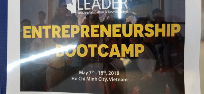 A morning with entrepreneurship bootcamp